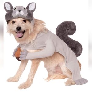 LAST CHANCE❎ WAS $52❎  Fun SQUIRREL Dog Costume XL 🎃 Halloween or Cosplay